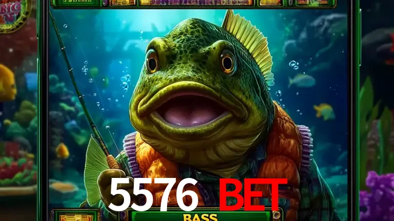 Personagem de peixe pescador do popular jogo de slot com tema de pescaria, uma das emocionantes opções de caça-níqueis para jogar e ganhar no cassino 5576 BET.